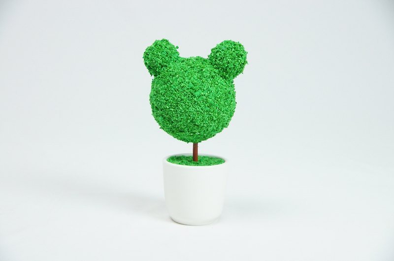 [BONSAI MAN] 小熊先生 手工創意小樹 - 植物/盆栽/盆景 - 其他材質 