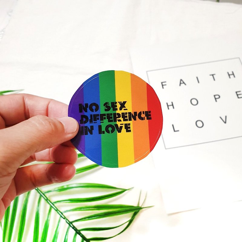 Rainbow sticker - Stickers - Paper Multicolor