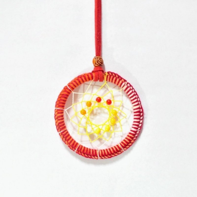 [DreamCatcher. Dream Catcher] Burning Little Sun - Necklaces - Other Materials Multicolor