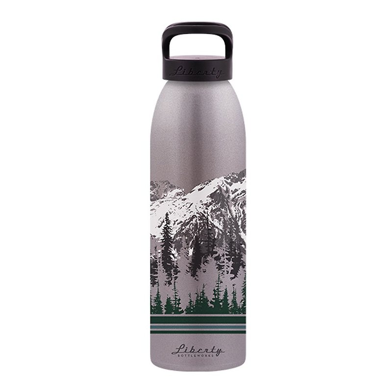 Liberty 全鋁環保運動水杯-700ml-很高山峰/單一尺寸 - 水壺/水瓶 - 其他金屬 灰色