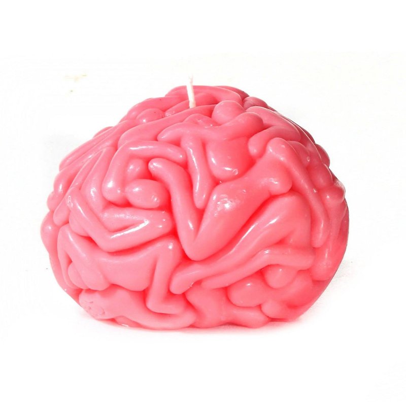 Brainfart55 x Bad Kids x 2 Abnormal Sides-Scented Candle - Candles & Candle Holders - Wax Pink