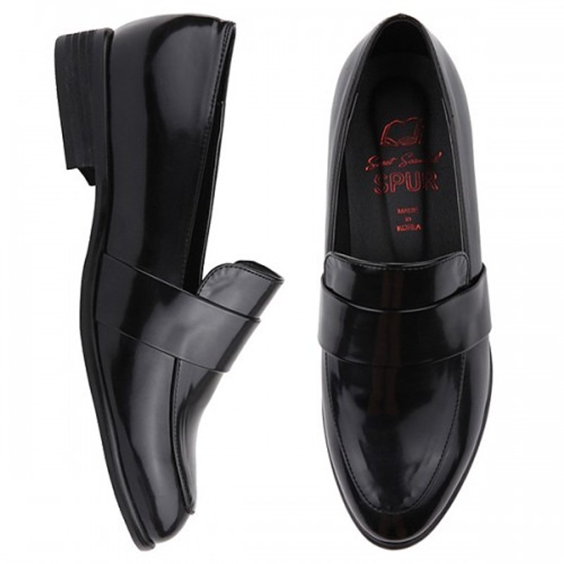 【2016 MUST HAVE ITEM】SPUR Adonis loafer FF7079 BLACK - รองเท้าลำลองผู้หญิง - หนังแท้ สีดำ