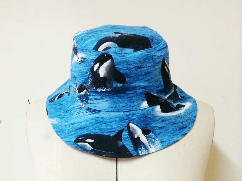 MaryWil wild hat - Ocean Park - หมวก - วัสดุอื่นๆ สีน้ำเงิน