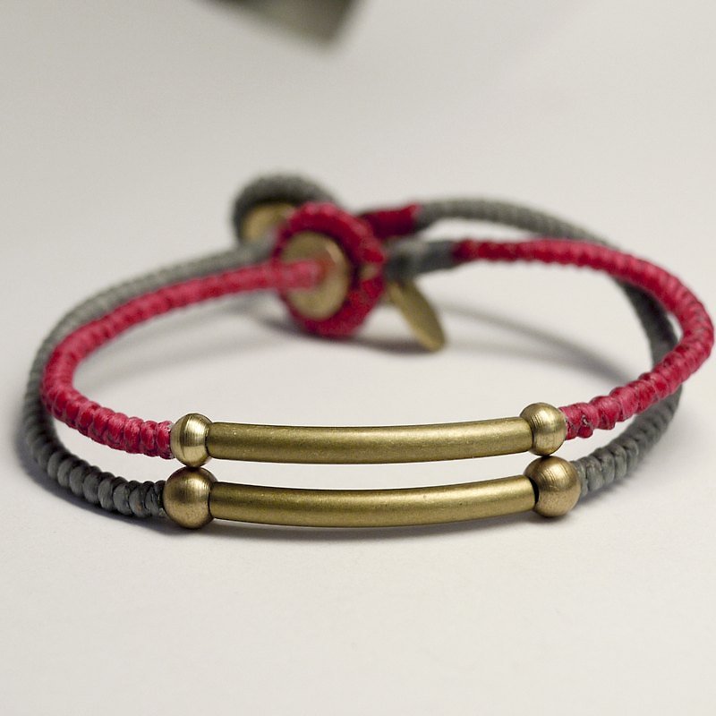Contracted personality brass. Couple small chain. Bracelet Simple series. ◆ Sugar Nok ◆ - Bracelets - Other Metals Multicolor