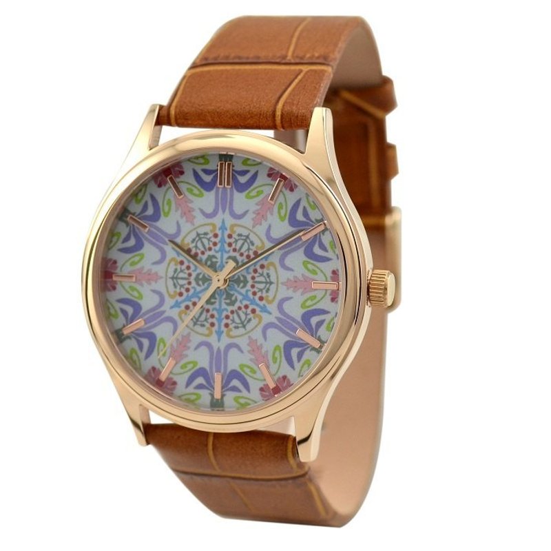 Ornaments Pattern Watch - อื่นๆ - โลหะ สีม่วง