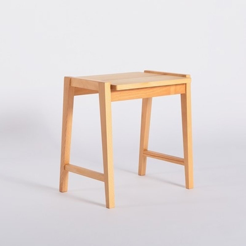 Stool | small wooden chairs | bench | handiwork | Simple | independent brand | Seventh Heaven × designer Li Chuanguang - เฟอร์นิเจอร์อื่น ๆ - ไม้ สีส้ม