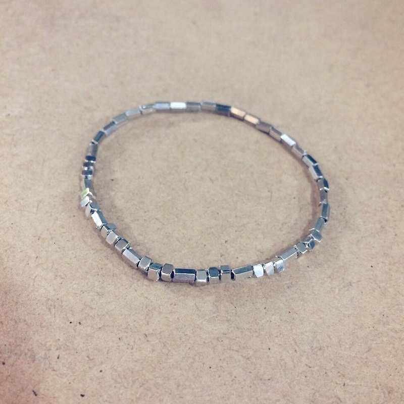 JOJA│ metal bracelets: the universe crushed the 4th - Bracelets - Other Metals Gray