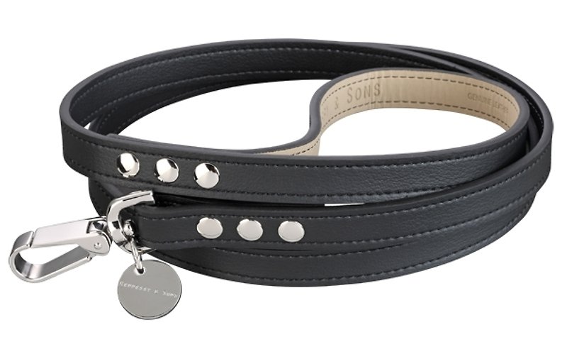 H&S Hennessy & Sons-Nottingham Leather Leash - Collars & Leashes - Genuine Leather 