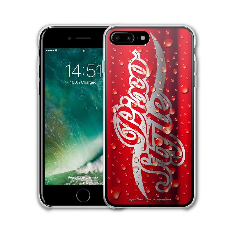 AppleWork iPhone 6/7/8 Plusオリジナル保護ケース -  Cola PSIP-205 - スマホケース - プラスチック レッド