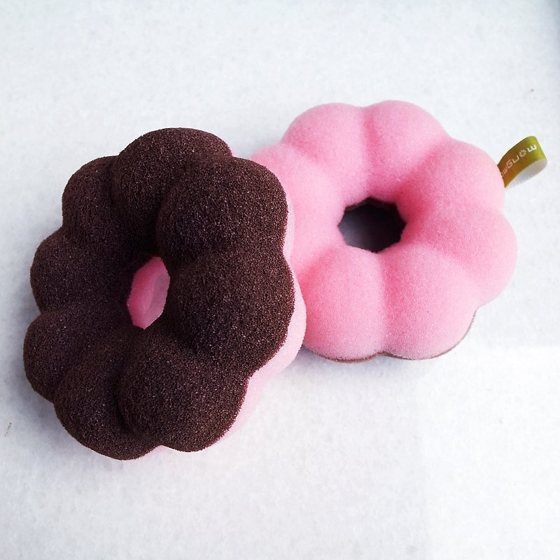 Donut bath sponge - Other - Plastic Pink