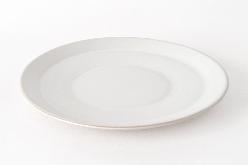 #Lastpiece# Great auspicious day HAO life_五山foodware_big plate - Plates & Trays - Pottery White