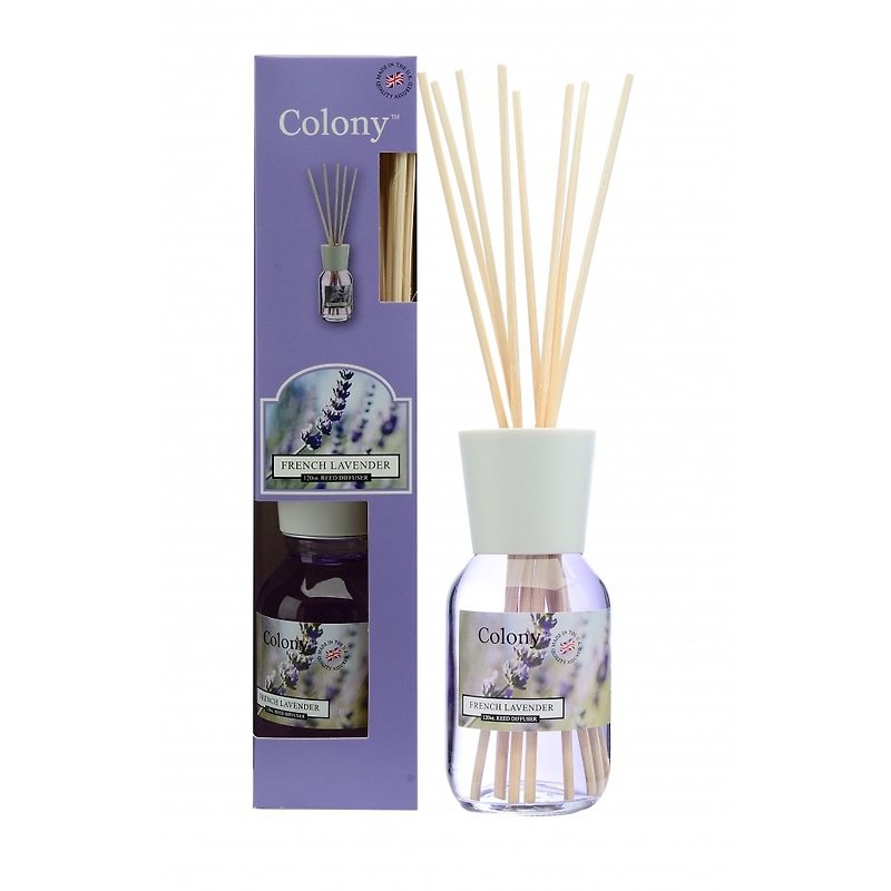 British fragrance Colony series - French lavender 120ml - น้ำหอม - แก้ว สีม่วง