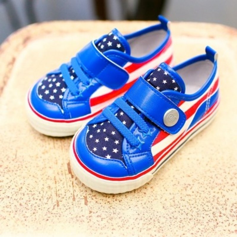Jayce American wind little star casual shoes (zero code special, only accept the return) - รองเท้าเด็ก - วัสดุอื่นๆ หลากหลายสี