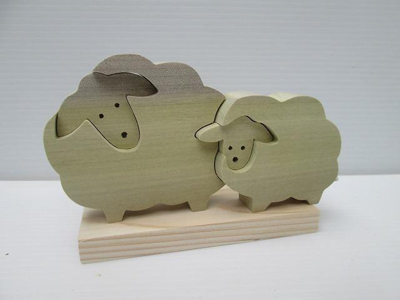 なかよしひつじ Japan postage164 yen - 知育玩具・ぬいぐるみ - 木製 