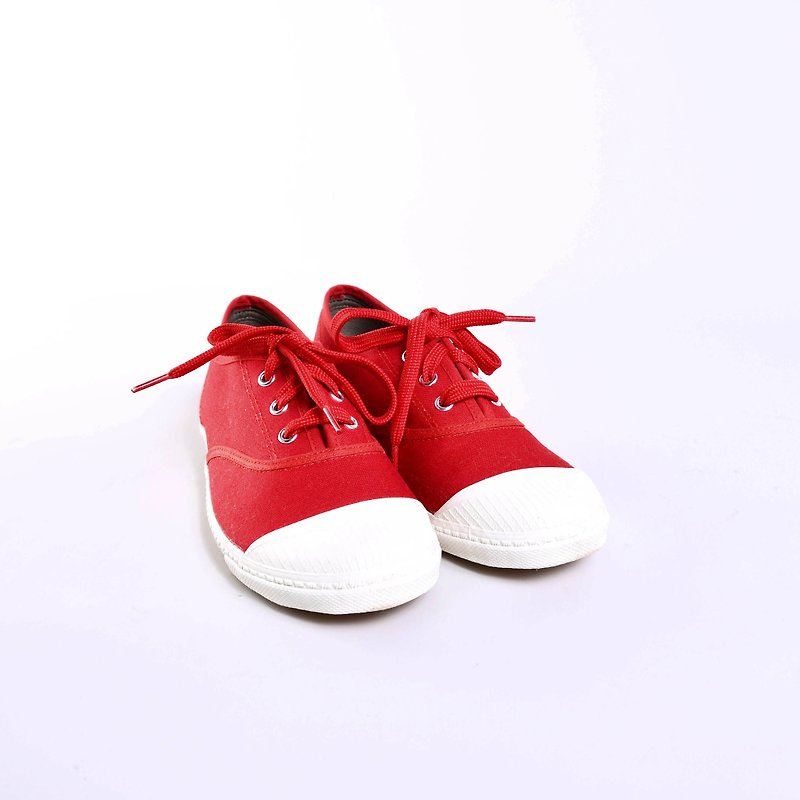 [Off-season sale] kara flame red/casual shoes/canvas shoes - Women's Casual Shoes - Other Materials Red
