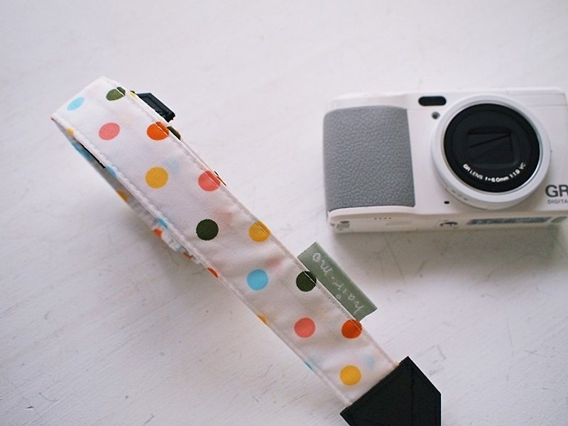 hairmo. Color Dot Double Back Camera Strap (General) - ID & Badge Holders - Paper Multicolor