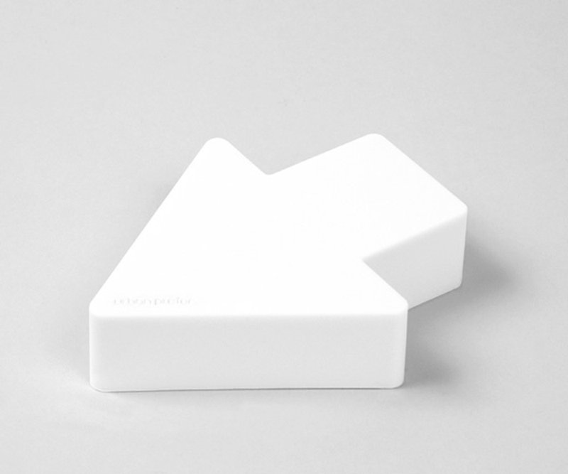 Arrow Tape Table-White - อื่นๆ - พลาสติก ขาว