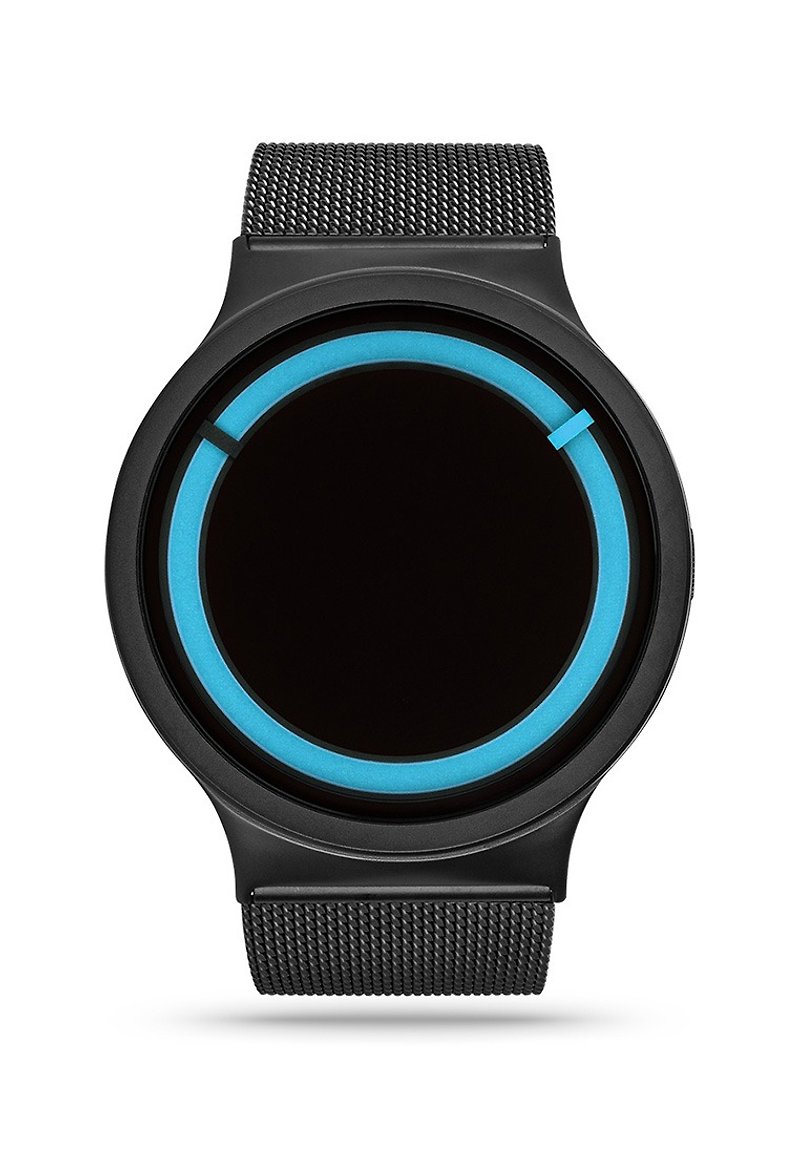 宇宙日食系列腕錶 ECLIPSE Steel(黑藍 , Black Ocean)<夜光> - 女錶 - 其他金屬 