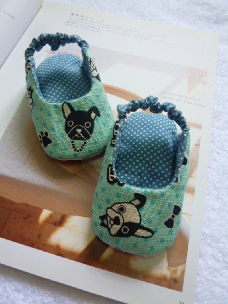 The bulk of baby sandals - sandals dog 11 to 12 cm - Kids' Shoes - Cotton & Hemp Blue