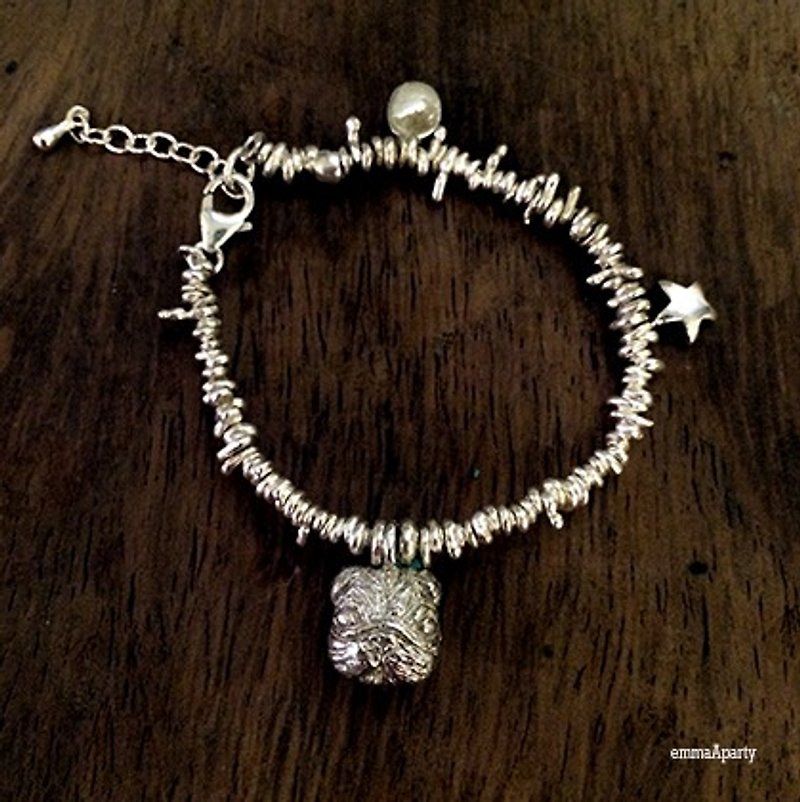 emmaAparty sterling silver bracelet'' Pagoda bracelet (three-dimensional work) - สร้อยข้อมือ - เงินแท้ 