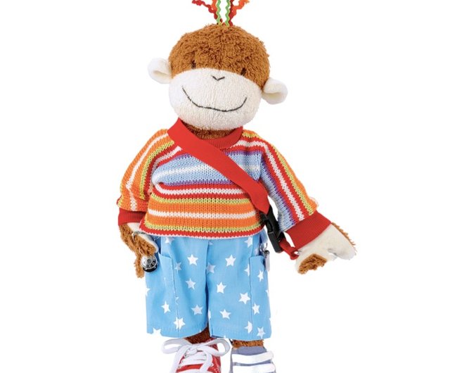 世紀ドイツのブランドケーテ・クルーゼは手作りの猿が運動を着て人形