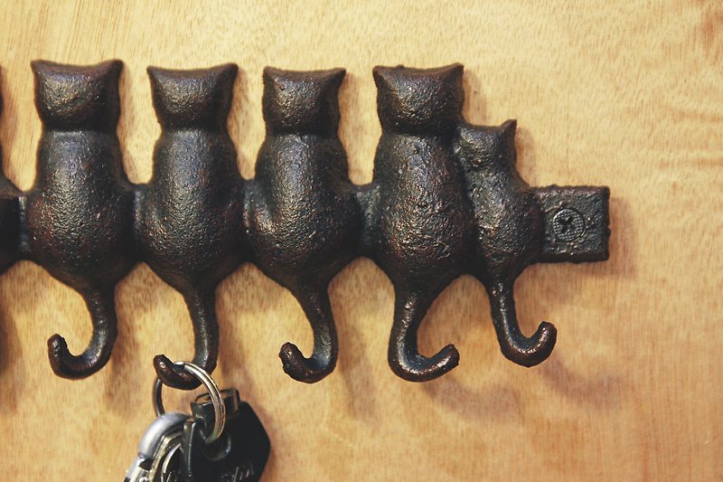DULTON meow cat hooks in a row - Storage - Other Materials 
