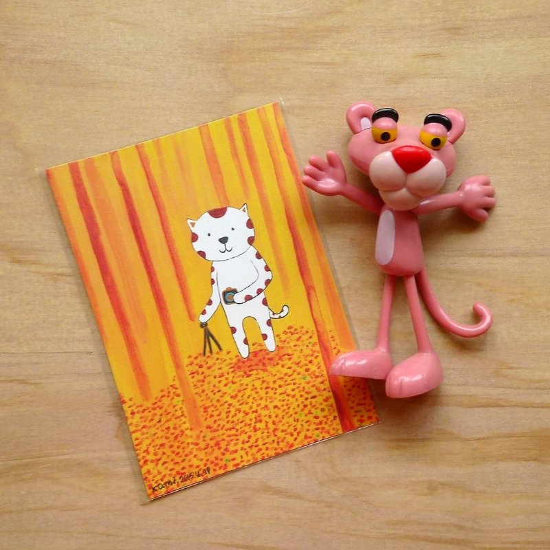 Postcard∣ Forest Kitty - Cards & Postcards - Paper Orange