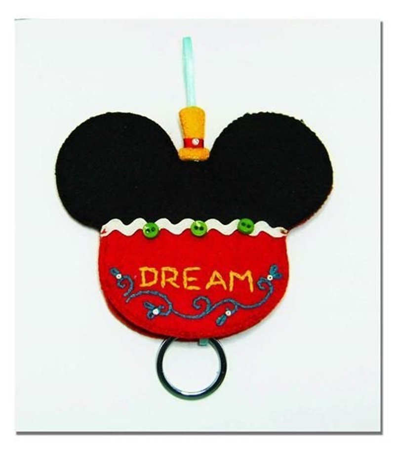 米老鼠鑰匙套-DREAM - 其他 - 其他材質 紅色