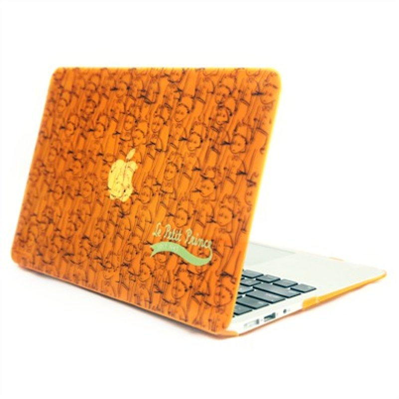 Little Prince Authorized Series - Silly Little Prince / Orange - MacbookPro/Air13吋-AA08 - Tablet & Laptop Cases - Plastic Orange