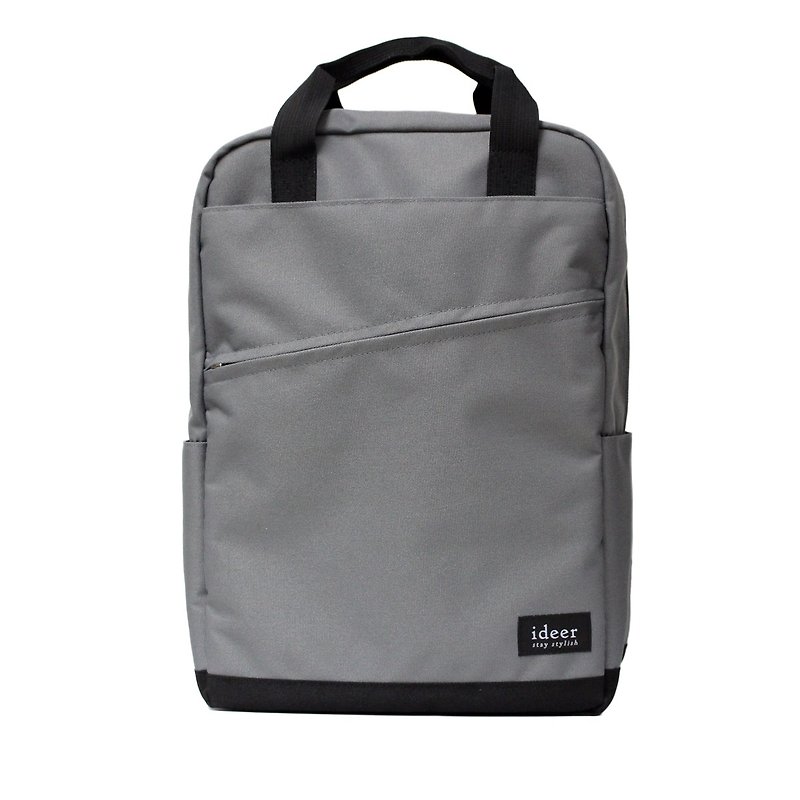 HAYDEN SESAME Water Repellent Nylon Laptop Two-way Backpack - Backpacks - Other Materials Gray