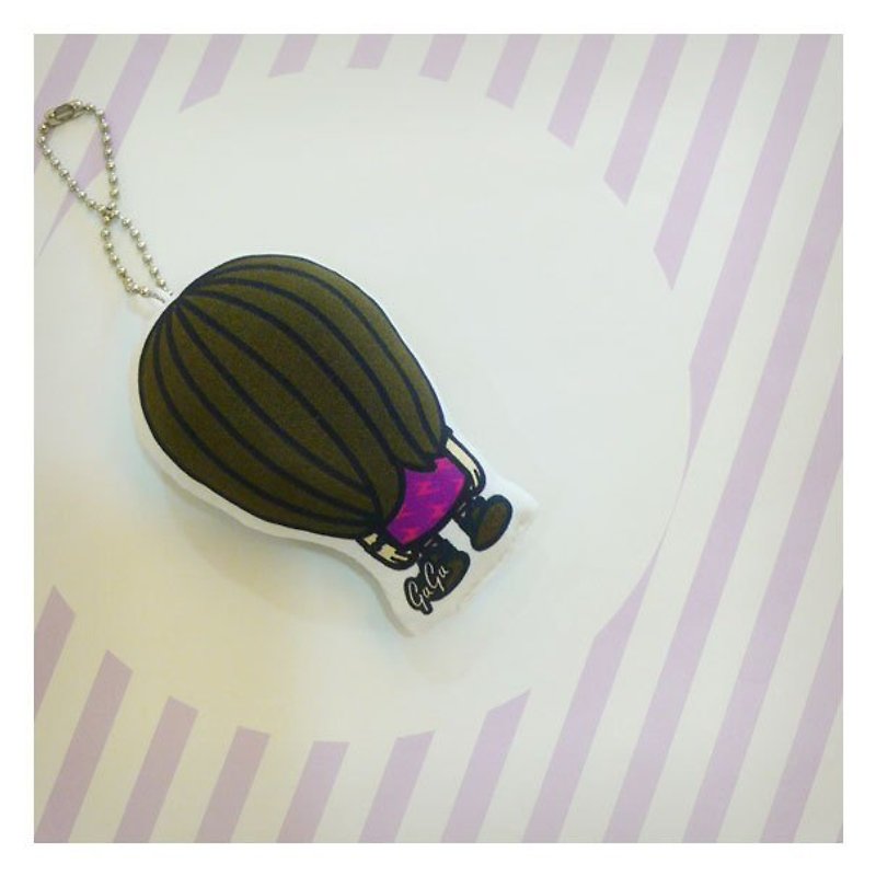 Sided baby ◐ friends Charm ((Fang)) ☌ Rock Girl - Charms - Other Materials Purple