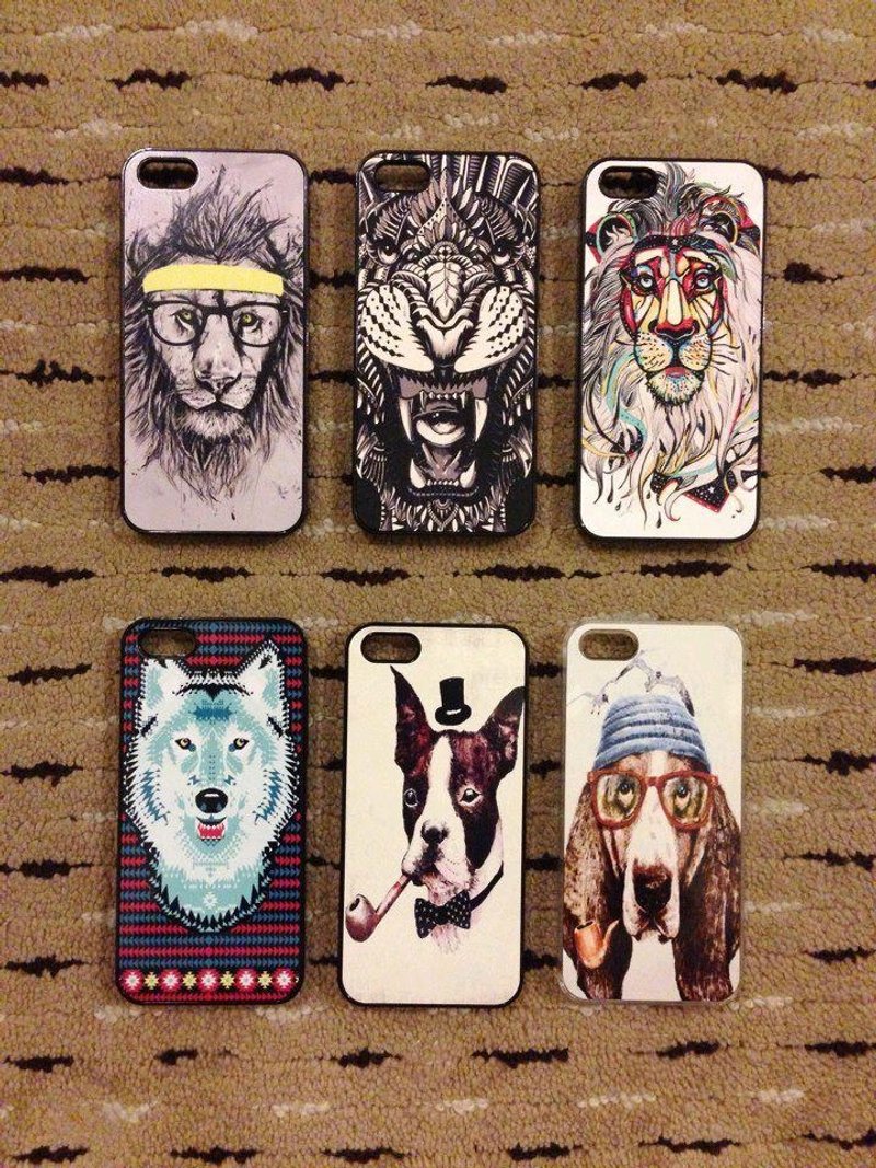 ▲IPHONE-5/5S CASE▲手工手機殼-圖紋系列(硬殼) - 其他 - 塑膠 多色