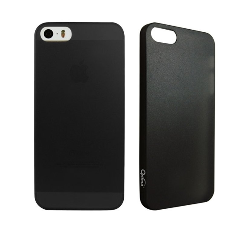 Optima iPhone 5/5s/SE Jelly Beans 繽紛纖薄背蓋 黑色 - 手機殼/手機套 - 塑膠 黑色