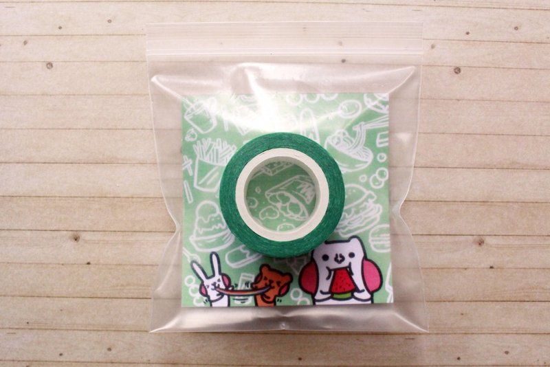 食在有趣*紙膠帶 - 紙膠帶/和紙/PET - 紙 