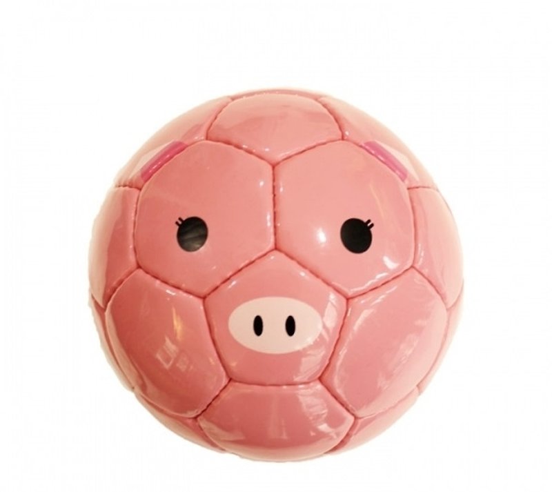 Earth tree fair trade &amp; eco- "handmade toys Series" - Pakistan handmade football (pink pig) - อื่นๆ - วัสดุอื่นๆ 