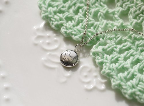 Secret Summer Jewellery 謎夏手工銀飾珠寶 【客製化小吊牌鎖骨項鍊】閨蜜.情人節.聖誕節.畢業.特別禮物