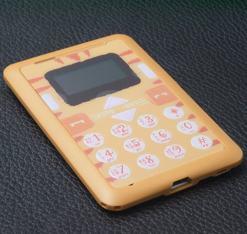 CARD CM1-NF-C 藍牙撥號名片器 (喵喵咪) (本產品台灣僅適用配對智慧型手機藍牙撥接使用) - 其他 - 塑膠 橘色