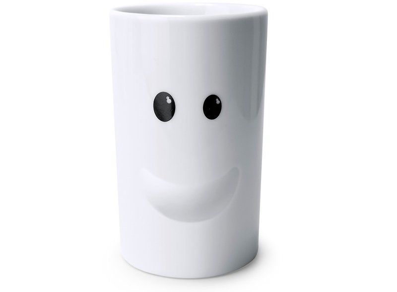 THABTO-Mood Cup-Happy - Mugs - Other Materials White