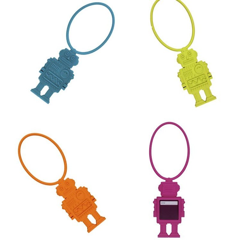 Robot luggage tag - Charms - Silicone 