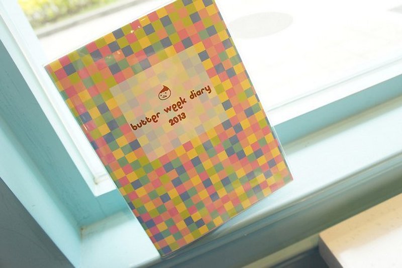 2013 butter week diary 奶油週年曆 - 方塊 - Calendars - Paper Multicolor