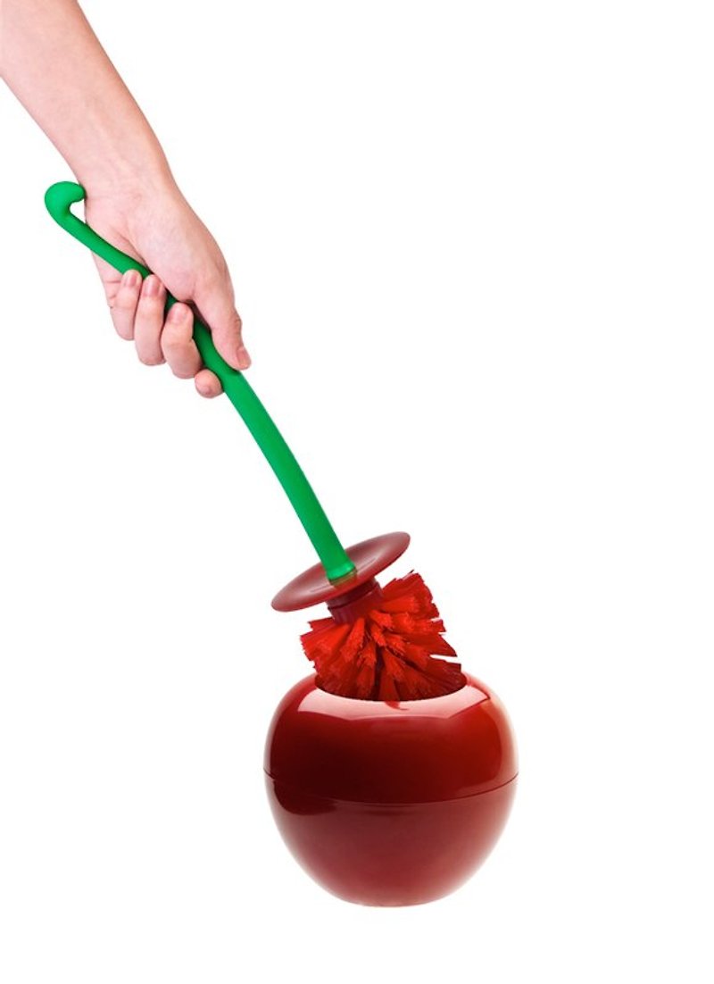 QUALY cherry toilet brush - Other - Plastic Red