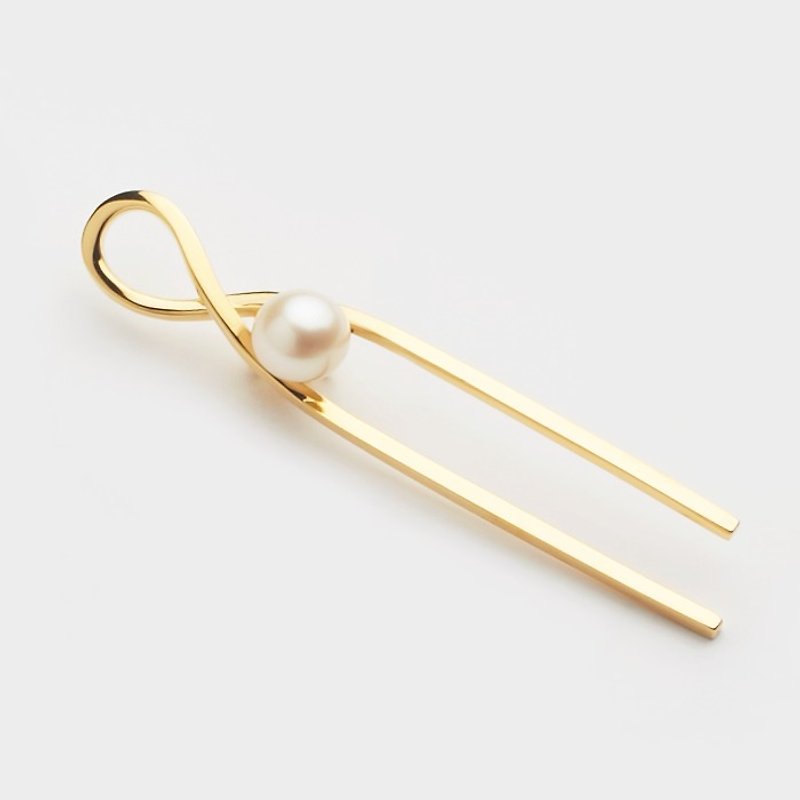 隨性優雅 / Pippa earrings 一對 - 耳環/耳夾 - 其他金屬 金色