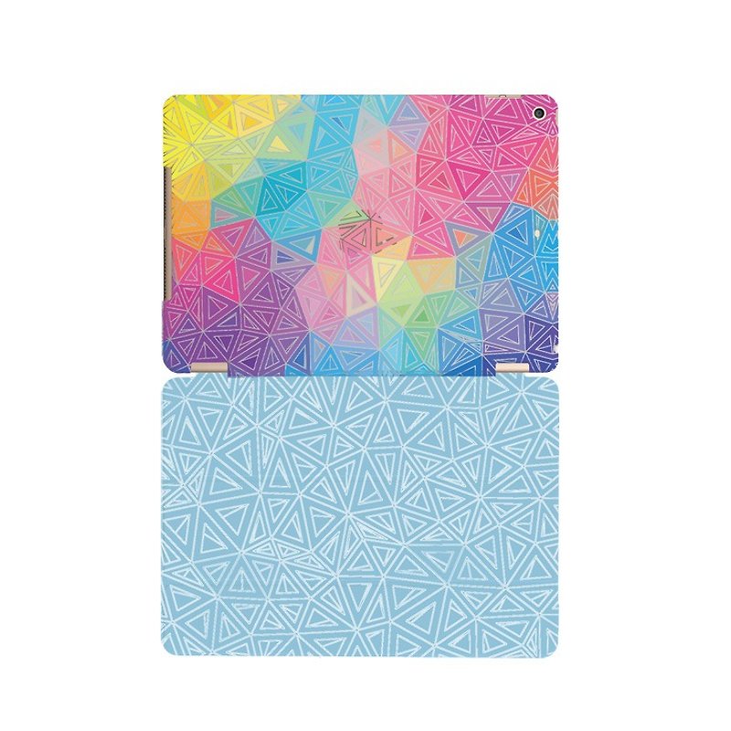 Reversing GO-365 Good Day Series - [Colorful Summer] <iPad/iPad Air> crystal shell - Tablet & Laptop Cases - Plastic Blue