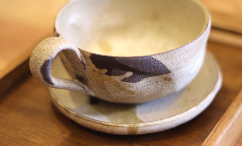 葉脈♧ 陶盤組 - 小碟/醬油碟 - 其他材質 咖啡色