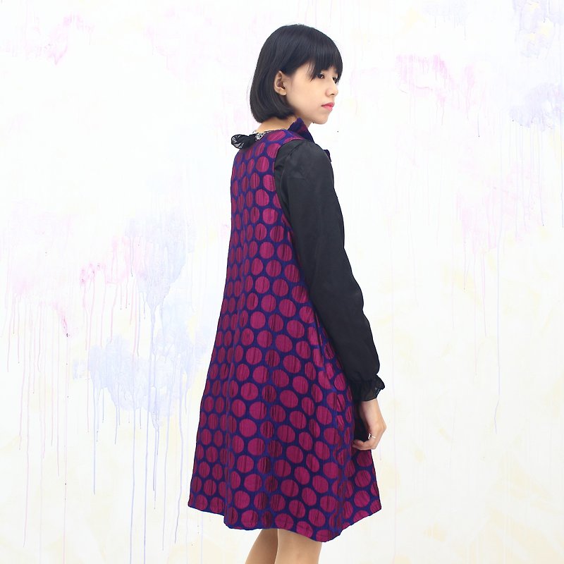 purple/ pocket dress / pop style/ purple  dress / winter - One Piece Dresses - Other Materials Purple