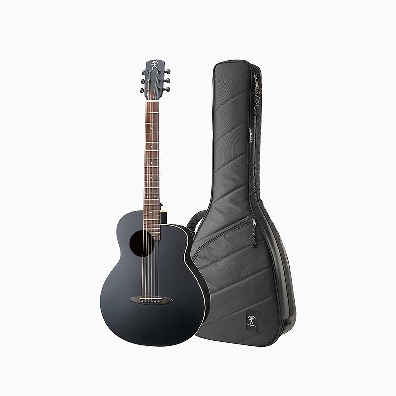 ML16 - 36inch Travel Guitar - Sitka Spruce / Mahogany - Guitars & Music Instruments - Wood Black