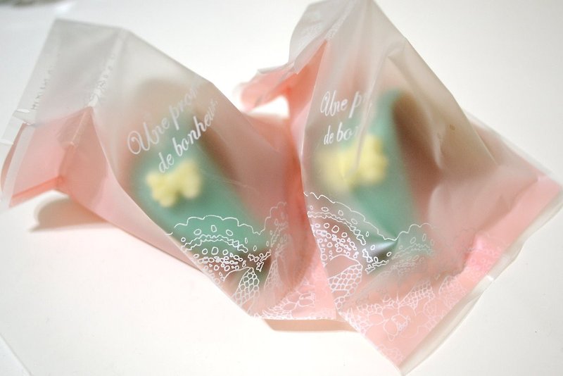 C.Angel [Tiffany lucky fortune cookie] Now do six into the gift box - Handmade Cookies - Fresh Ingredients Green