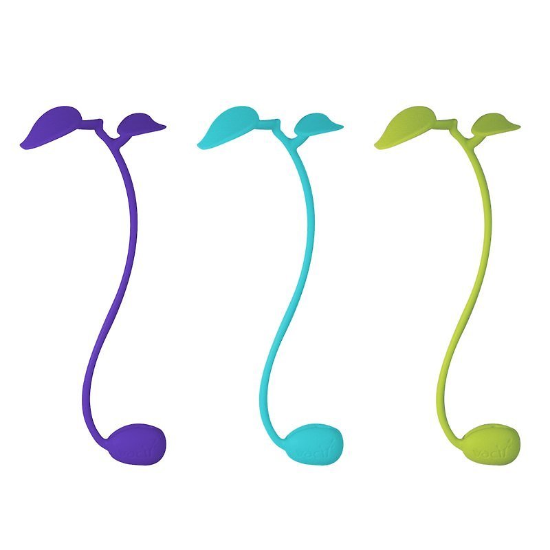 Vacii Sprout Reel - Eggplant Purple & Turquoise & Grass Green - Other - Silicone Purple