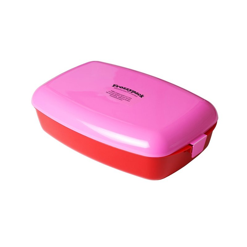 Sweden Frozzypack Fresh Lunch Box-Large Capacity Series/Pink-Red/Single Size - Lunch Boxes - Plastic Multicolor