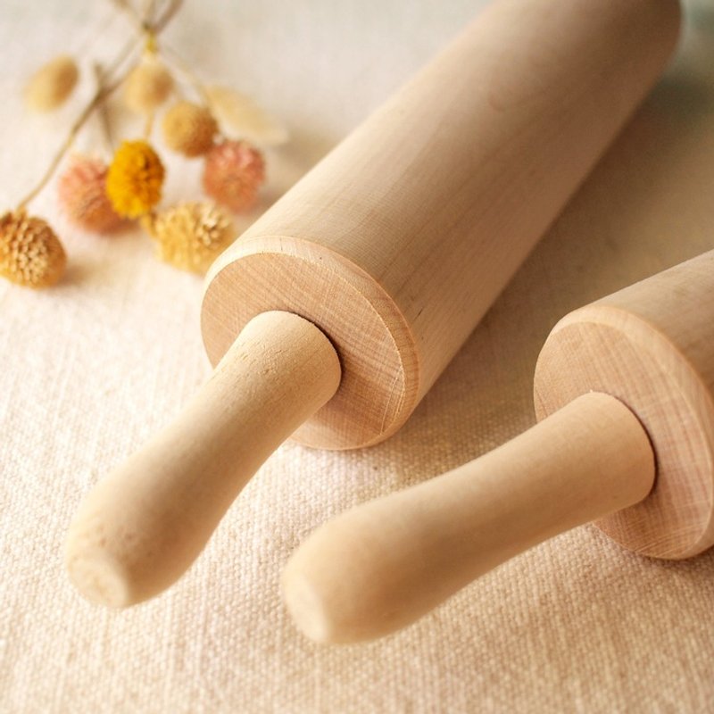 Finland Great VJ Wooden handmade wooden rolling pin - เครื่องครัว - ไม้ สีนำ้ตาล